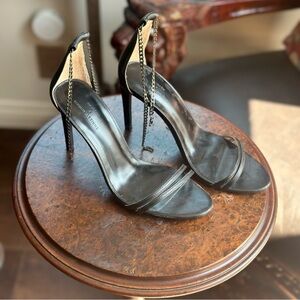 Black High Heel Sandals